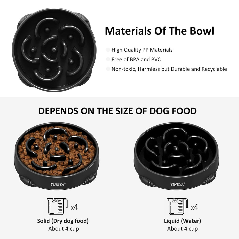 YINEYA easy-clean puzzle bowl simplifies washing after meals