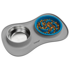 YINEYA slow feeder bowl with maze design for mindful eating