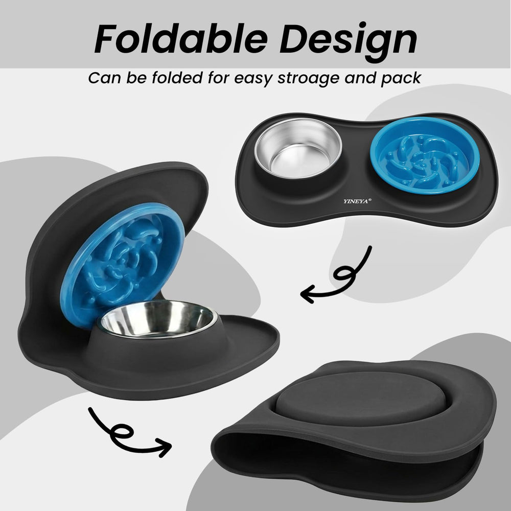 YINEYA travel-friendly feeding station designed for on-the-go use