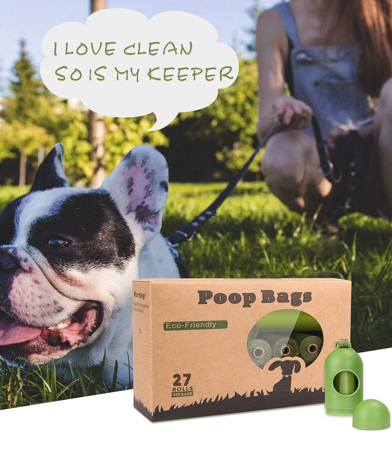 Yingdelai include a reusable dispenser and leash clip for convenience.