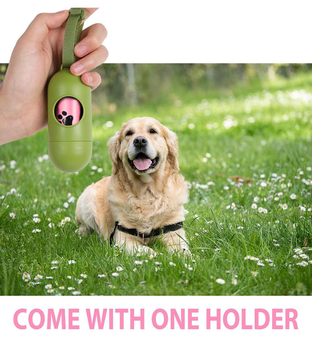 Yingdelai eco-friendly poop bags reducing plastic waste during walks