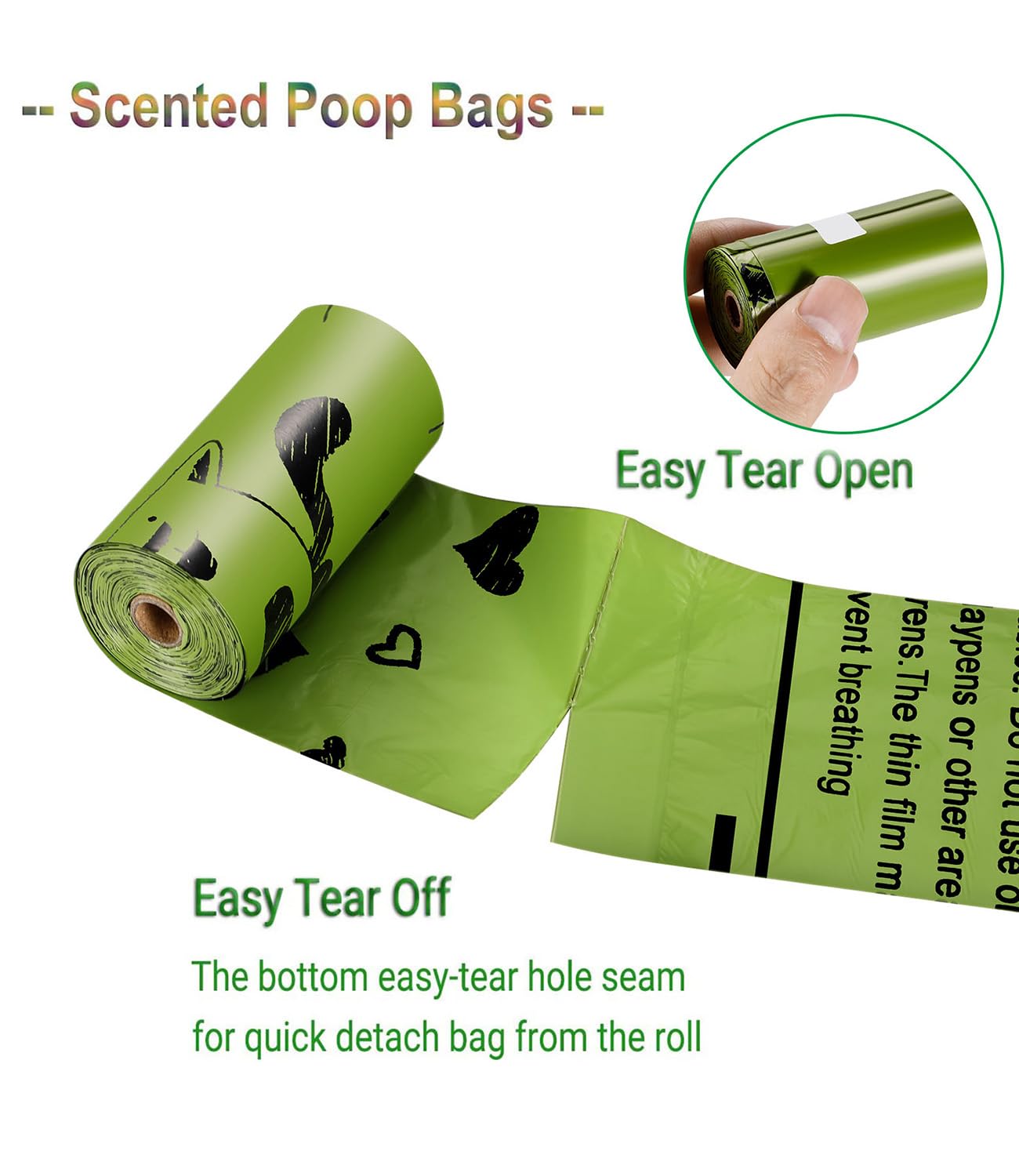 Yingdelai leak-proof bags keep hands clean during messy pickups.