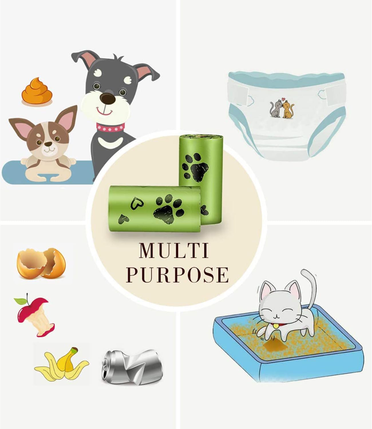 Yingdelai eco-friendly bags support responsible pet care anywhere.
