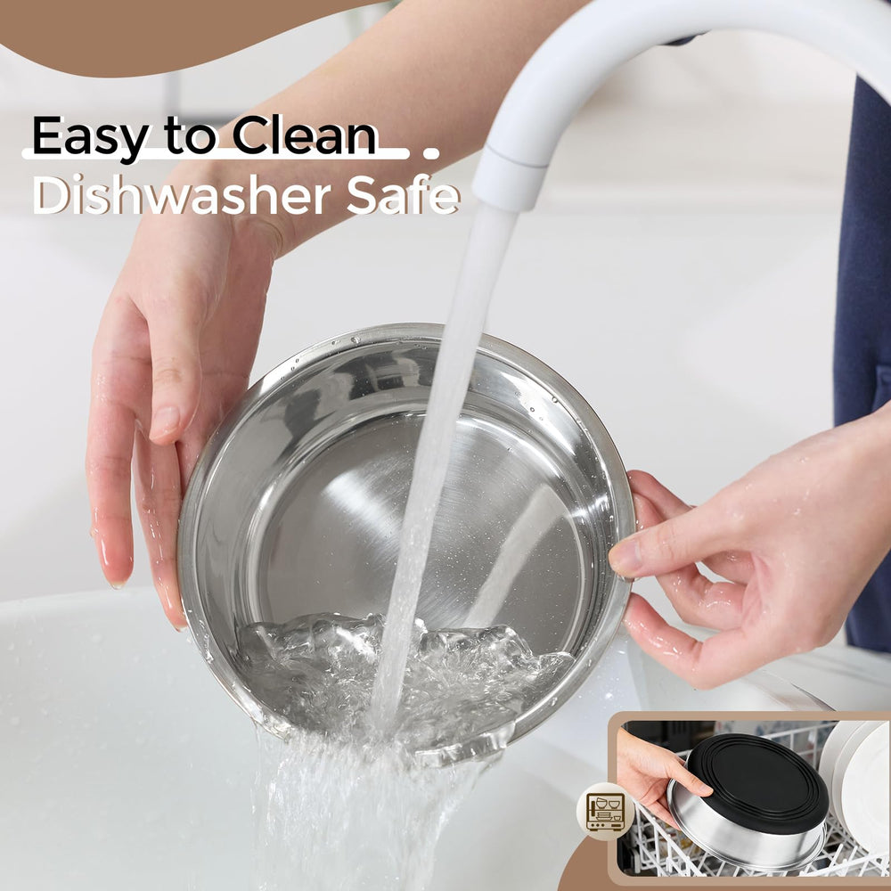 YINGFAN dishwasher-safe design for quick cleaning after meals.