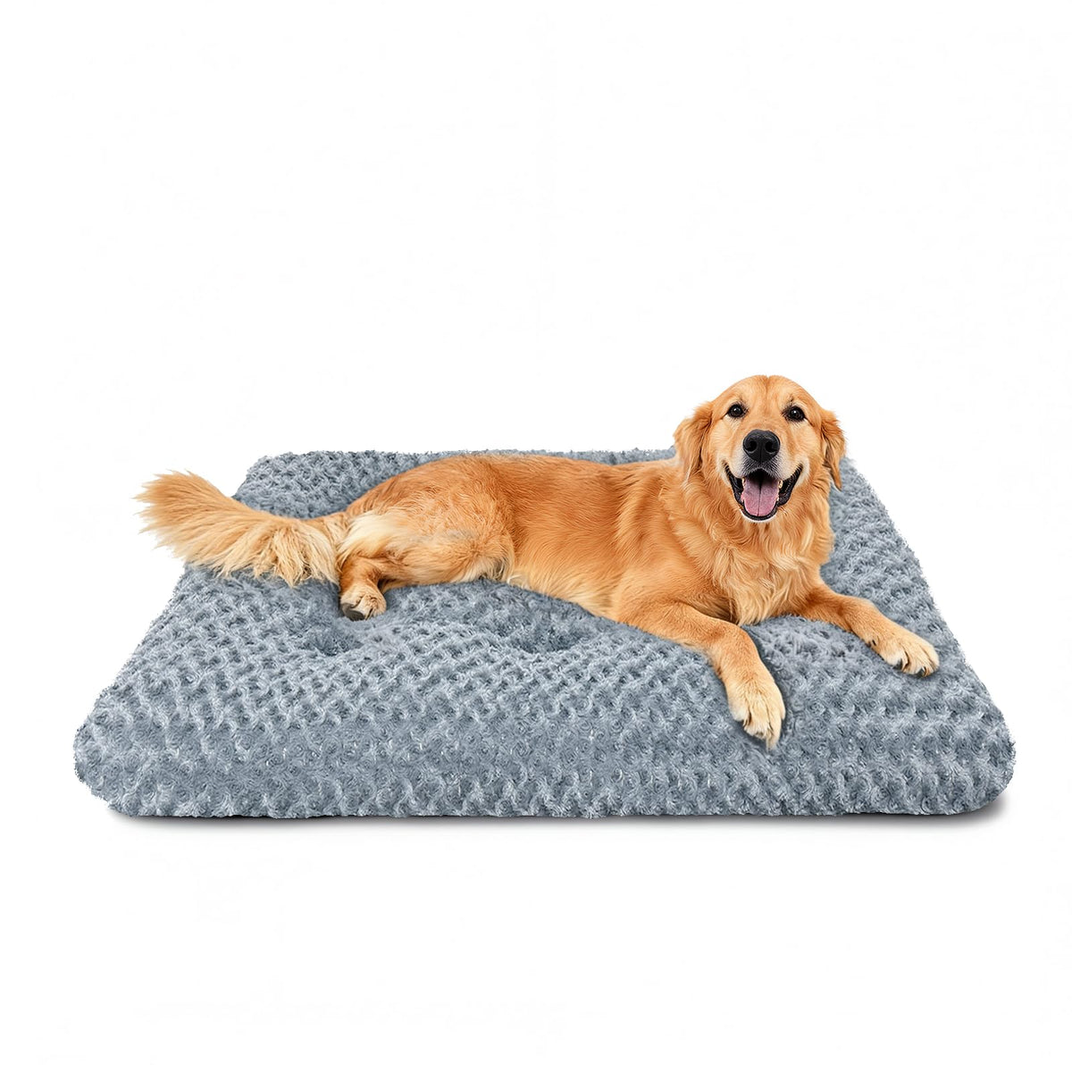 Yintrest Large Dog Bed Deluxe Plush main image showing plush comfort for large dogs.