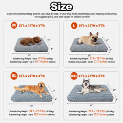 Yintrest Large Dog Bed Deluxe Plush rose velvet close-up highlighting soft, low-shedding fabric.