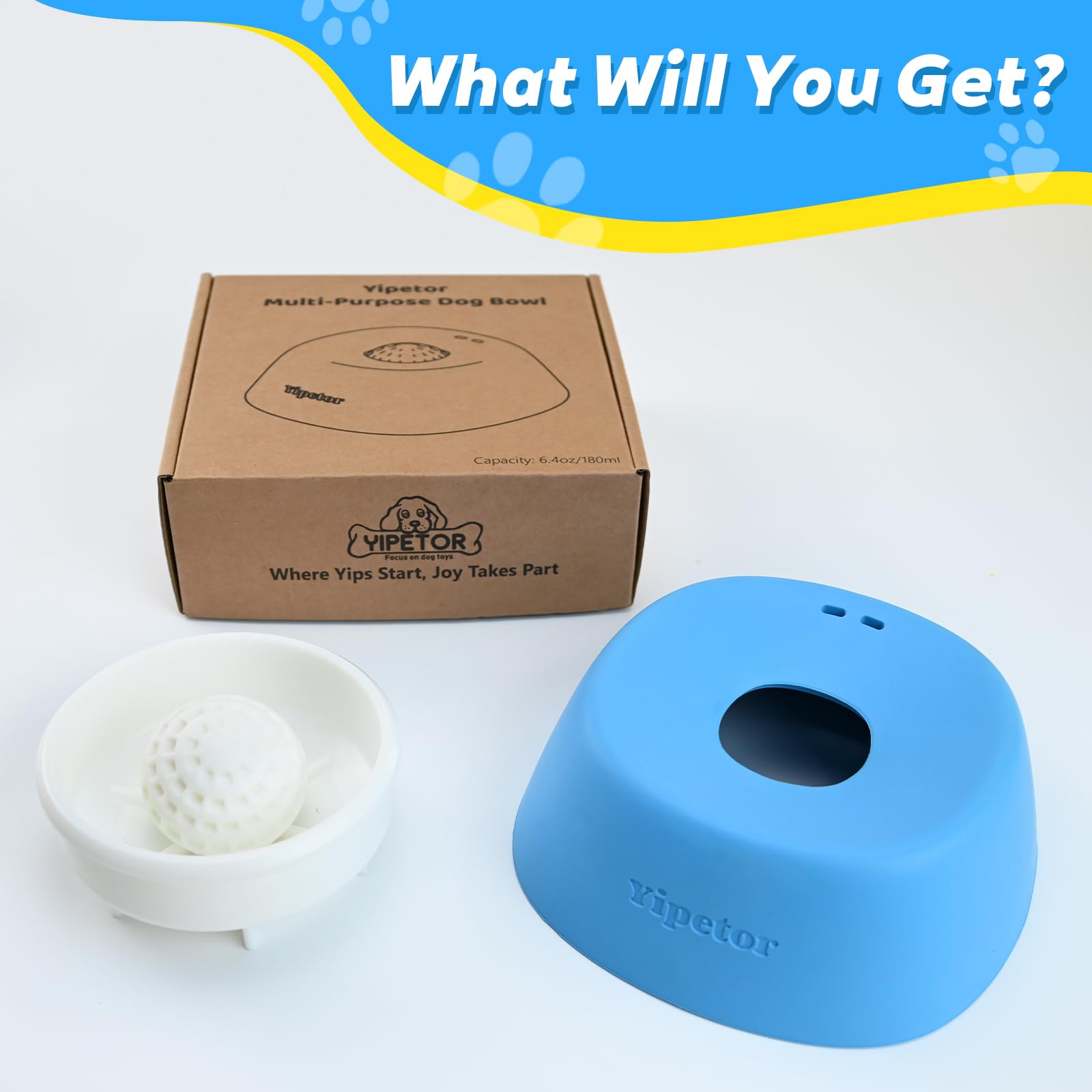 Yipetor premium dog treat accessory promotes calm feeding and enrichment.
