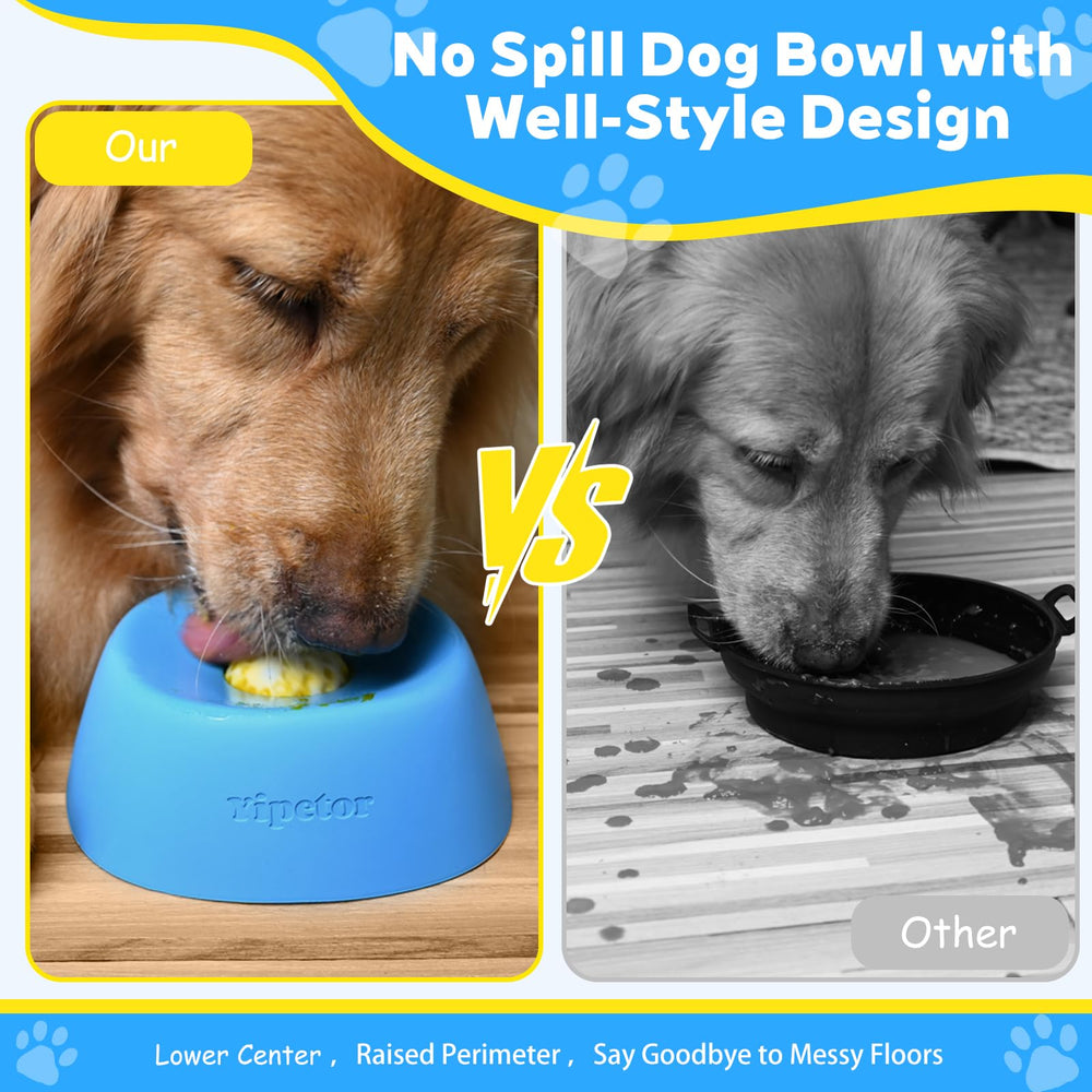 Yipetor yogurt dog lick toy 3-4 cup supports hydration and supplements.