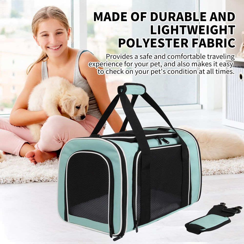 Yipincover airline-approved design fits under-seat containment for smaller pets