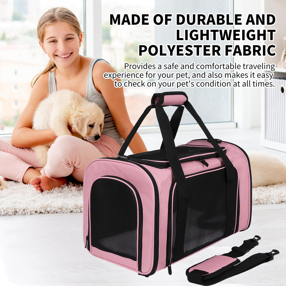 Yipincover airline-approved design helps you travel with pets more confidently