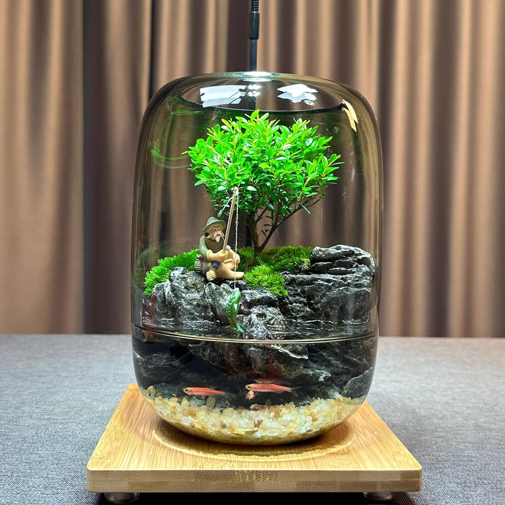YISZM beige sand complements fish colors and décor in tanks