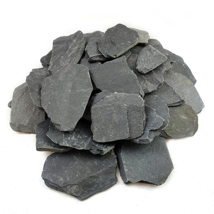 YISZM slate rock for aquarium 3-5 inch adds natural texture for fish and decor