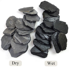 YISZM slate rock aquascape mountains and cliffs enhance layout