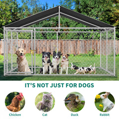 YITAHOME galvanized steel frame resists rust for lasting outdoor use