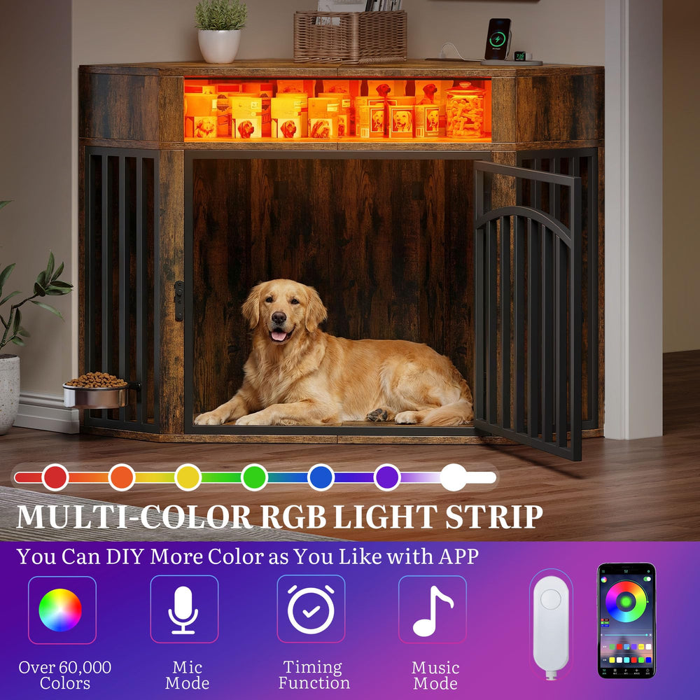 YITAHOME LED color strip adds ambient lighting to your room