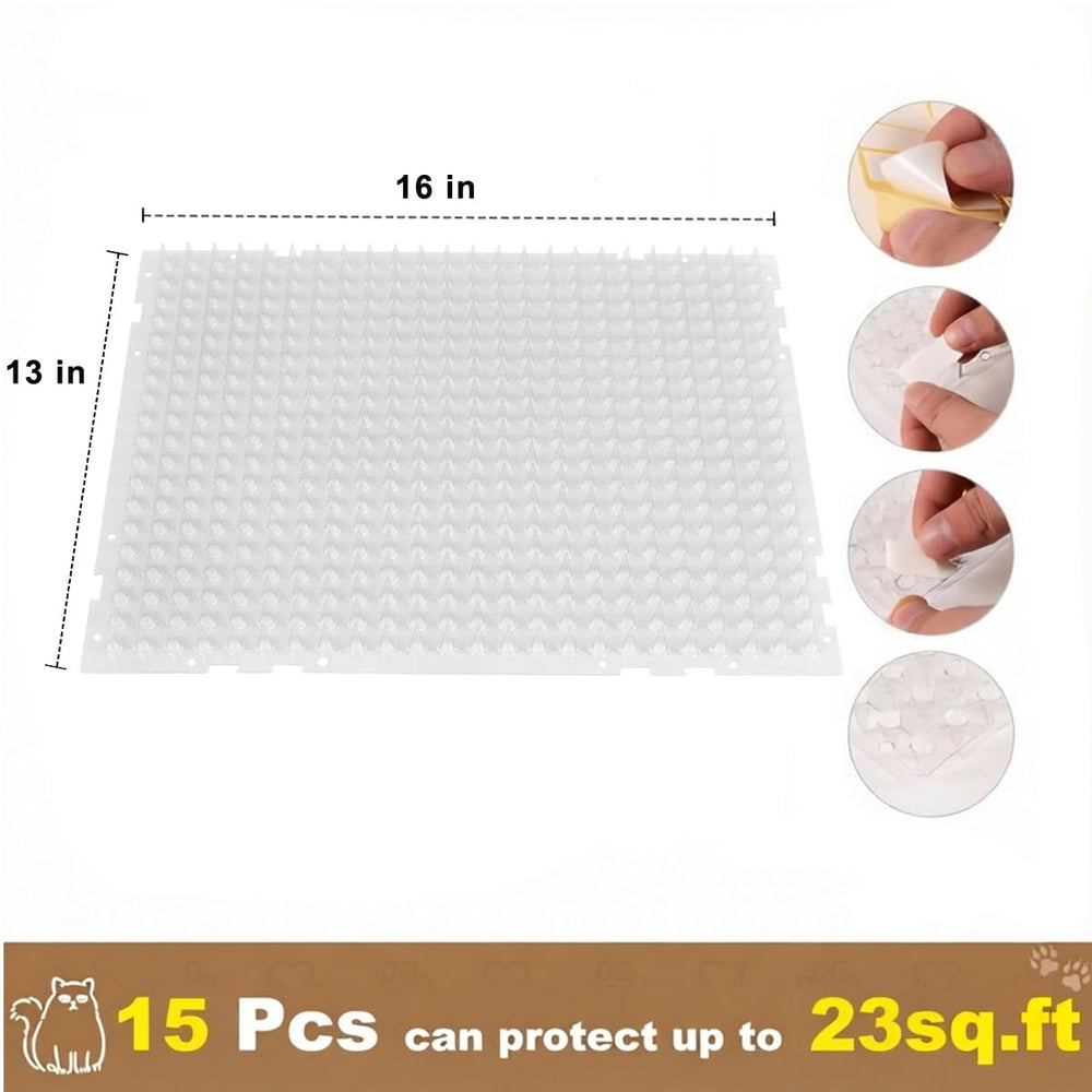 YITESHI cat deterrent mat close-up spikes deter scratching
