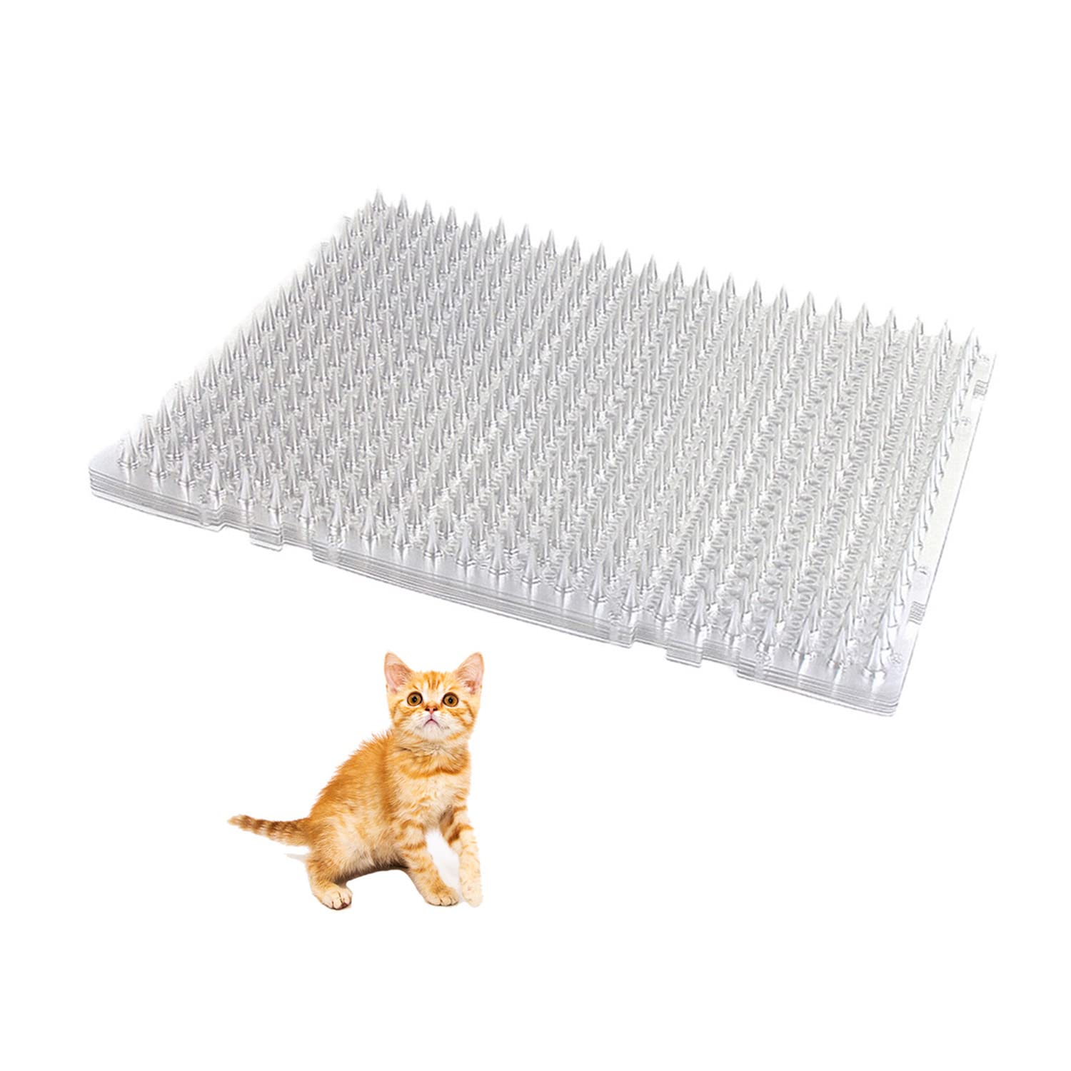 YITESHI deterrent mat around furniture keeps seats safe from paws.