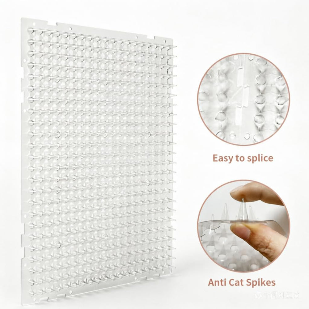 YITESHI scat mat placed on sofa edge demonstrates protection