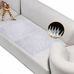 YITESHI scat mat with spikes deters pets around 13x16 area indoors and outdoors.