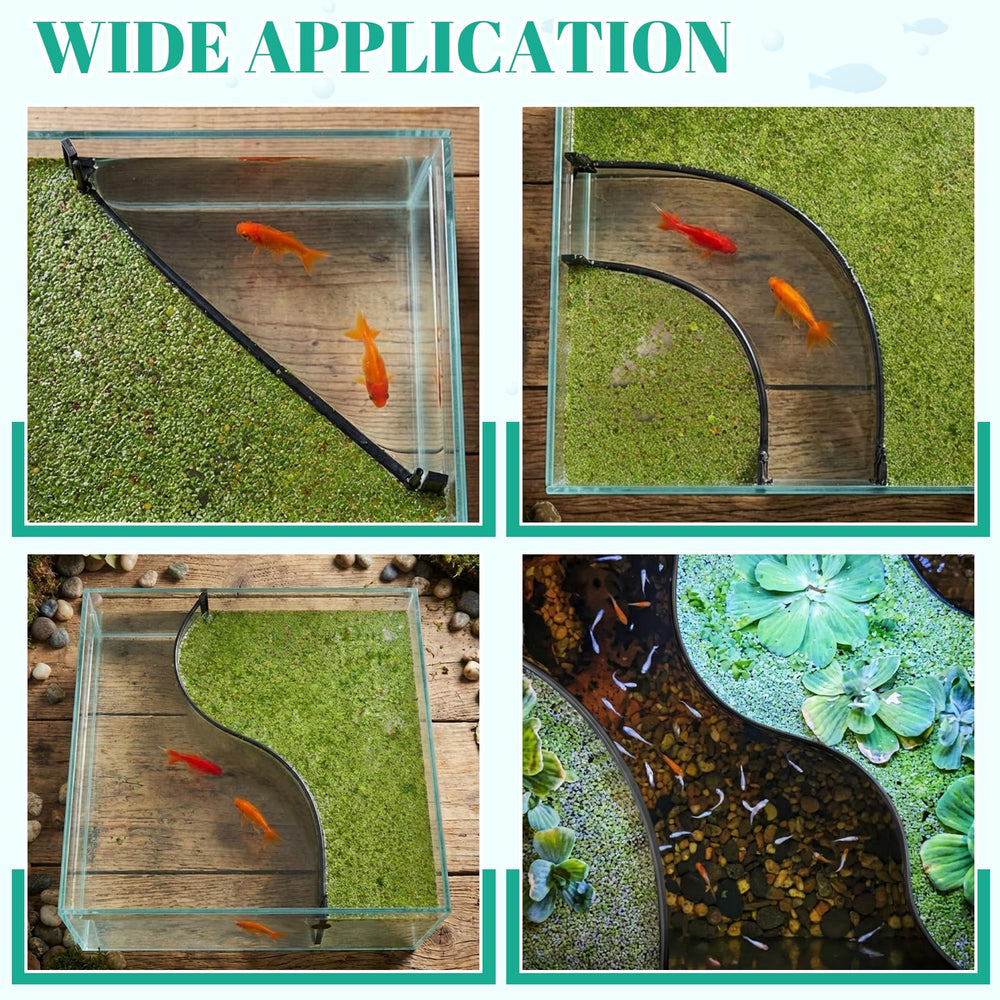 Yiyiring floating barrier adapts to water level for stable plant containment.