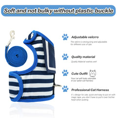 Yizhi Miaow padded walking vest offers comfortable, skin-friendly padding.