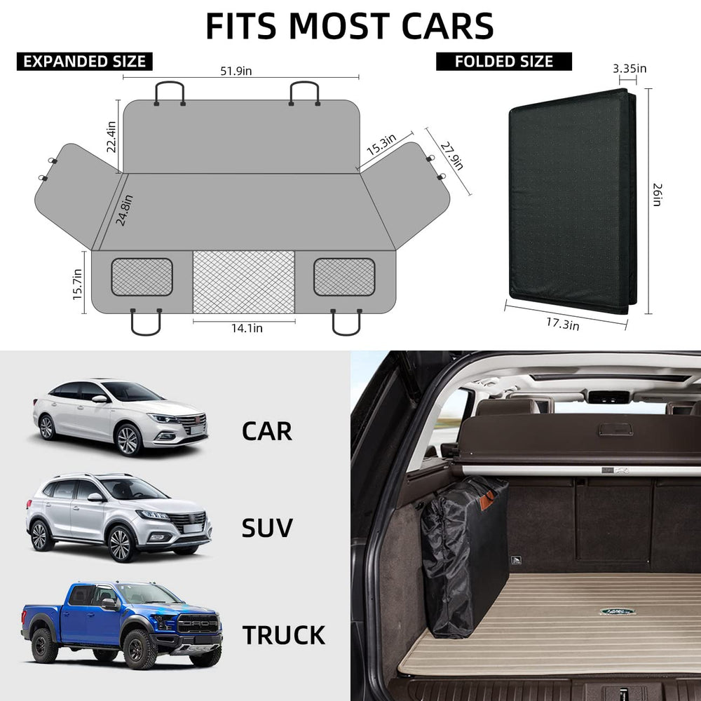 YJGF universal-fit car mattress fits cars, SUVs, and trucks.