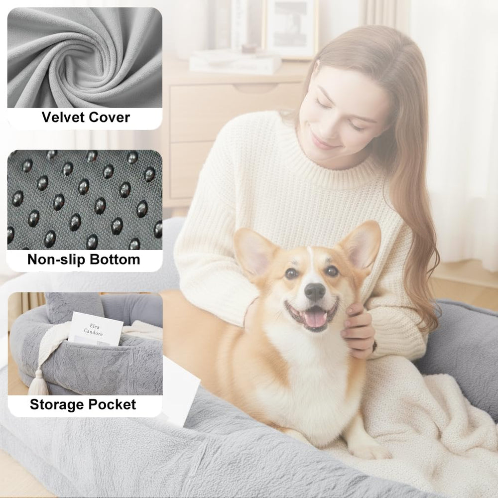 YJPCKH bed displaying waterproof inner liner protecting foam
