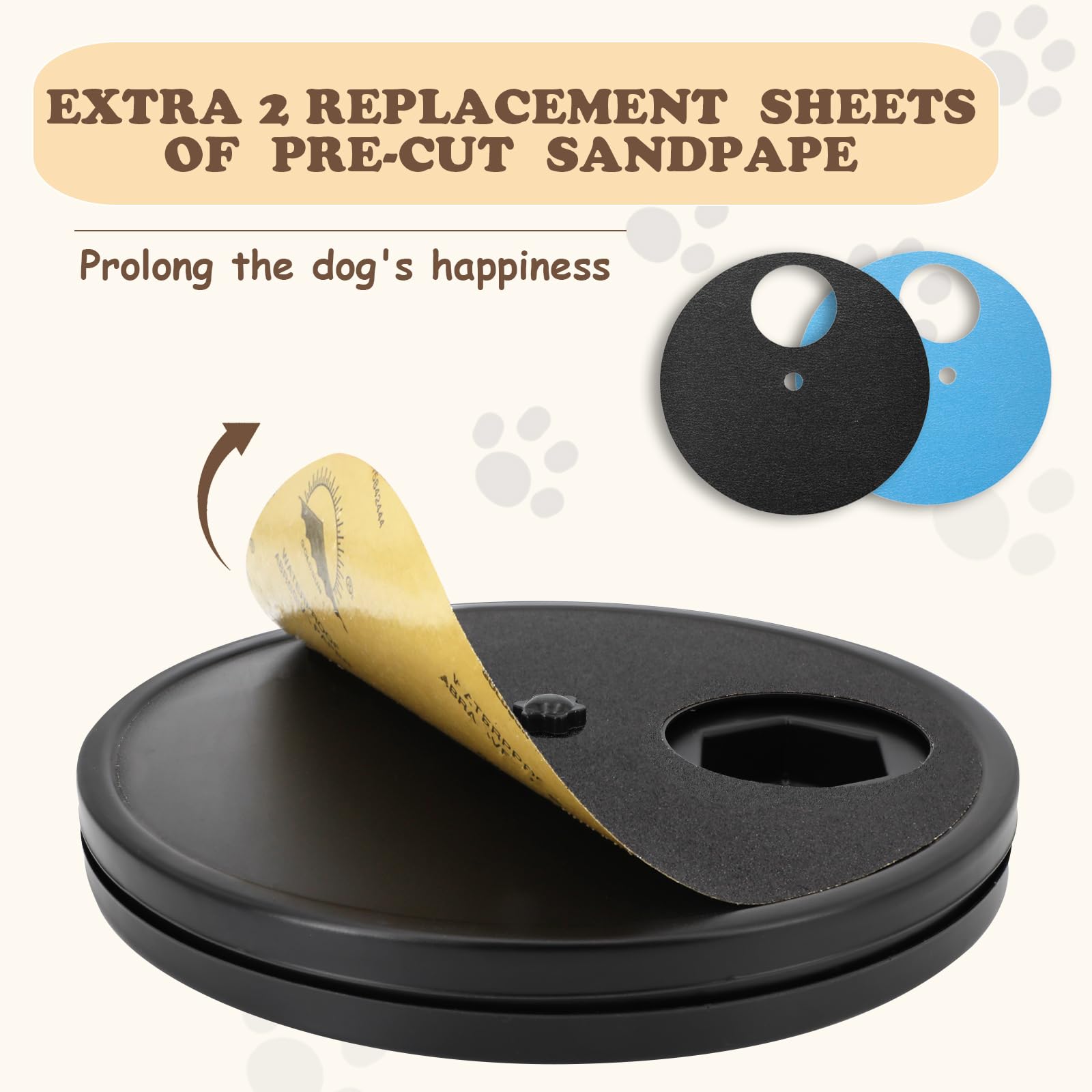 Ykall dog-nail-scratch-board-durable design resists heavy scratching.