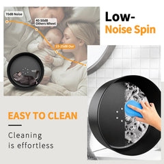 YKD 15-Inch Silent Chinchillas Wheel aluminum body highlights lightweight, sturdy performance.