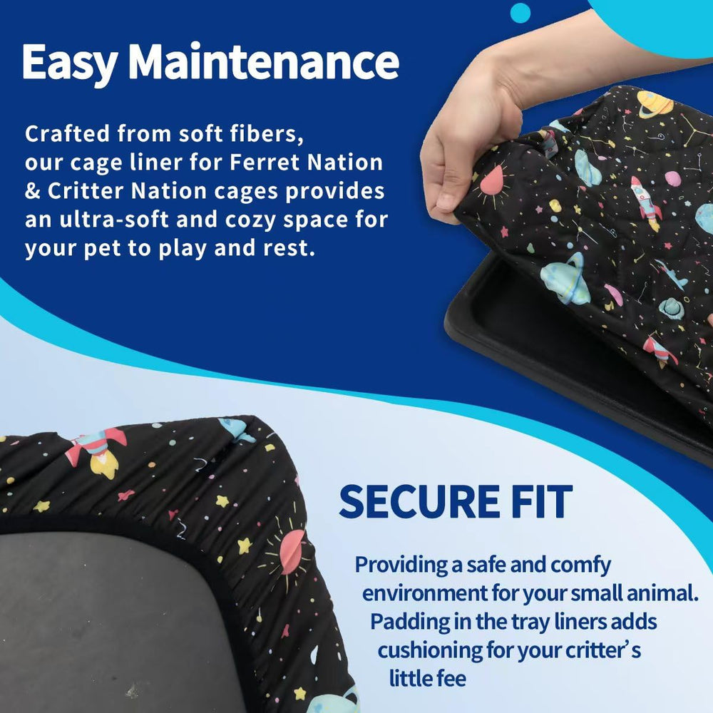 YKD liner middle layer shows absorbent cotton cushioning for pets