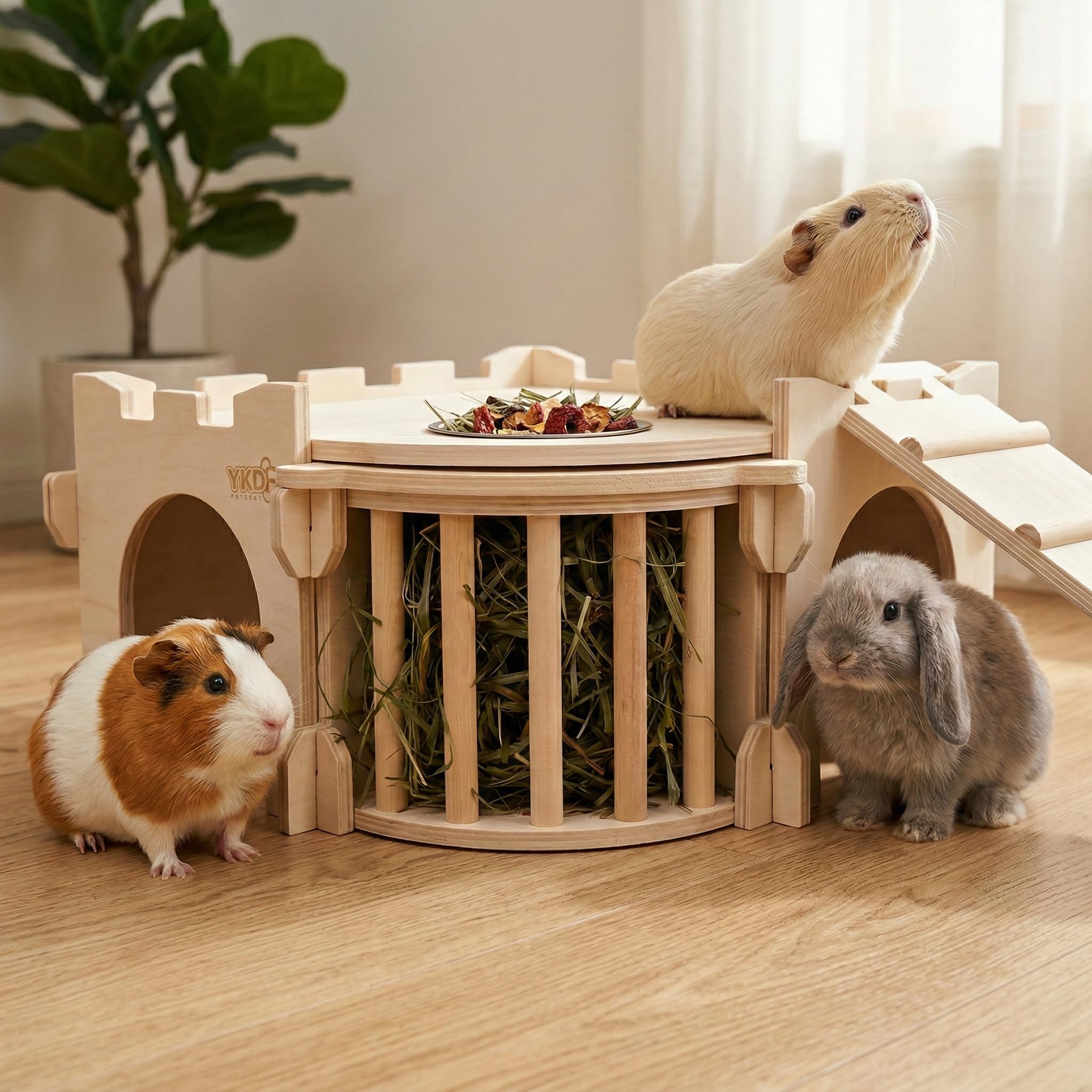 YKD No-glue, nails-free installation reduces pet injury risk