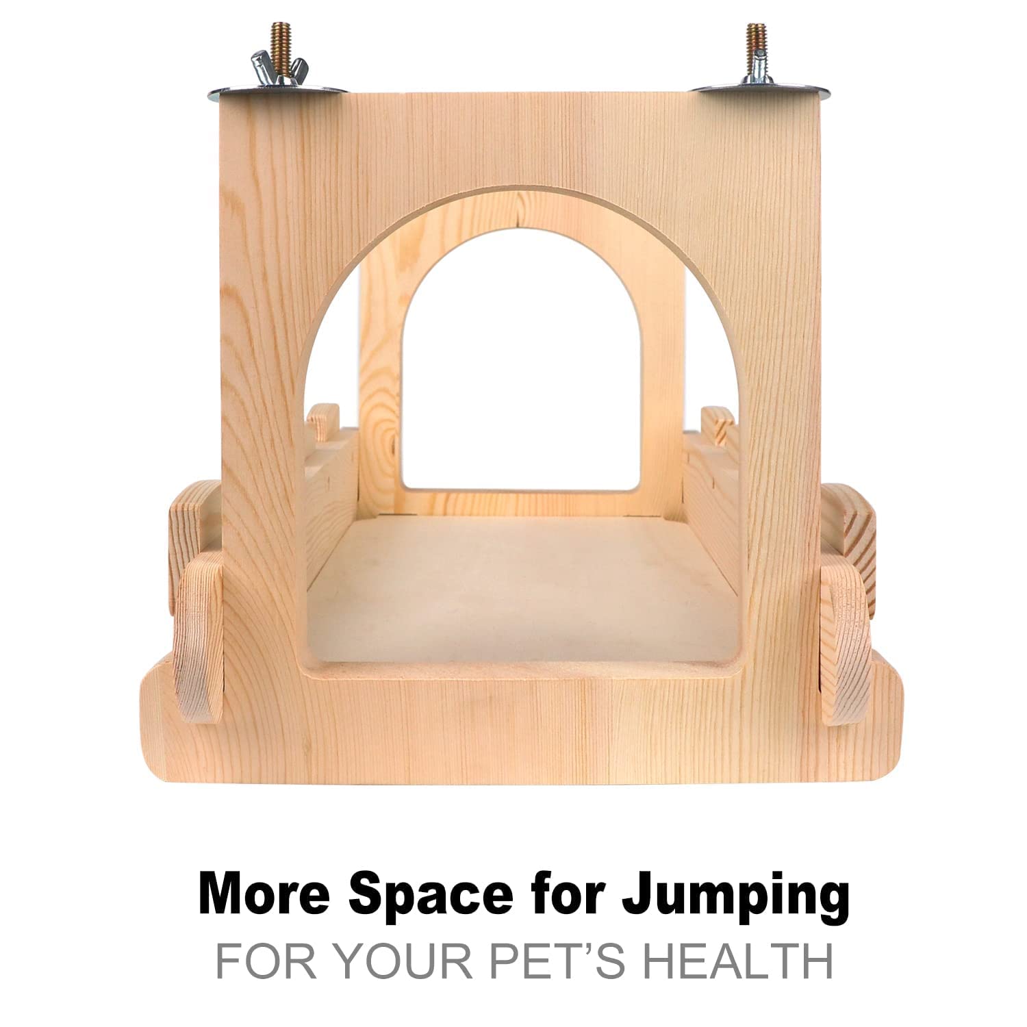 YKD durable chew toy bridge for small pets in their habitat