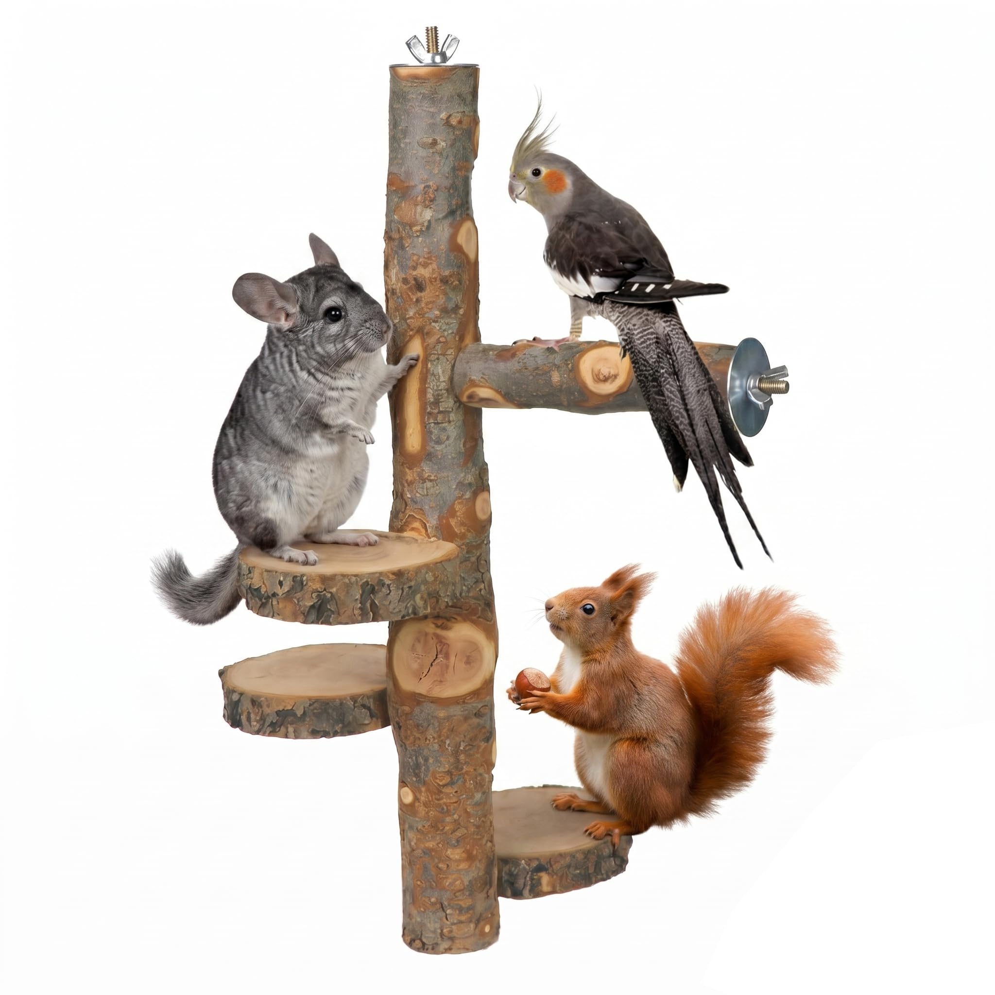 YKD tree-pole 37cm length provides ample room for climbing