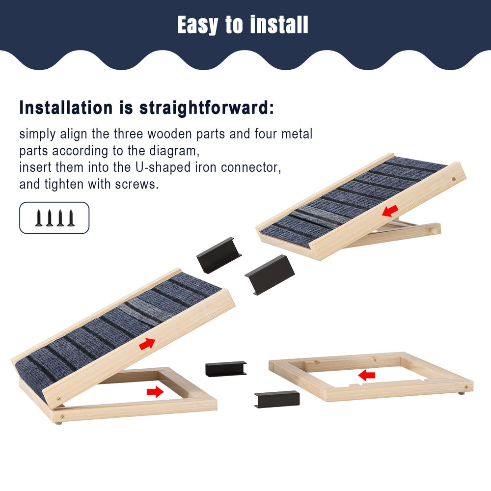 YOCAN sturdy wood construction supports frequent indoor and outdoor use.
