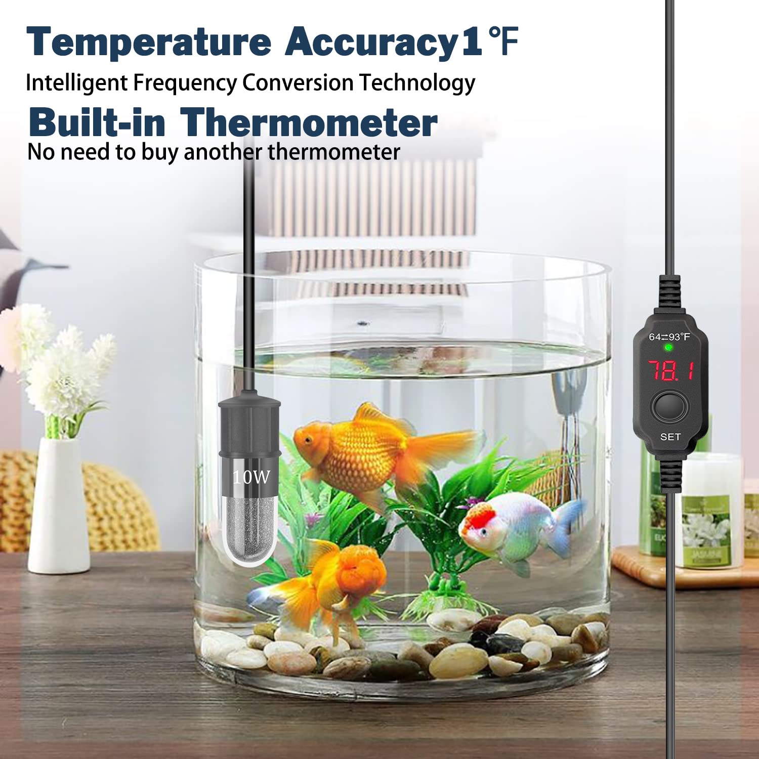 Memory function preserves target temperature after power restoration.