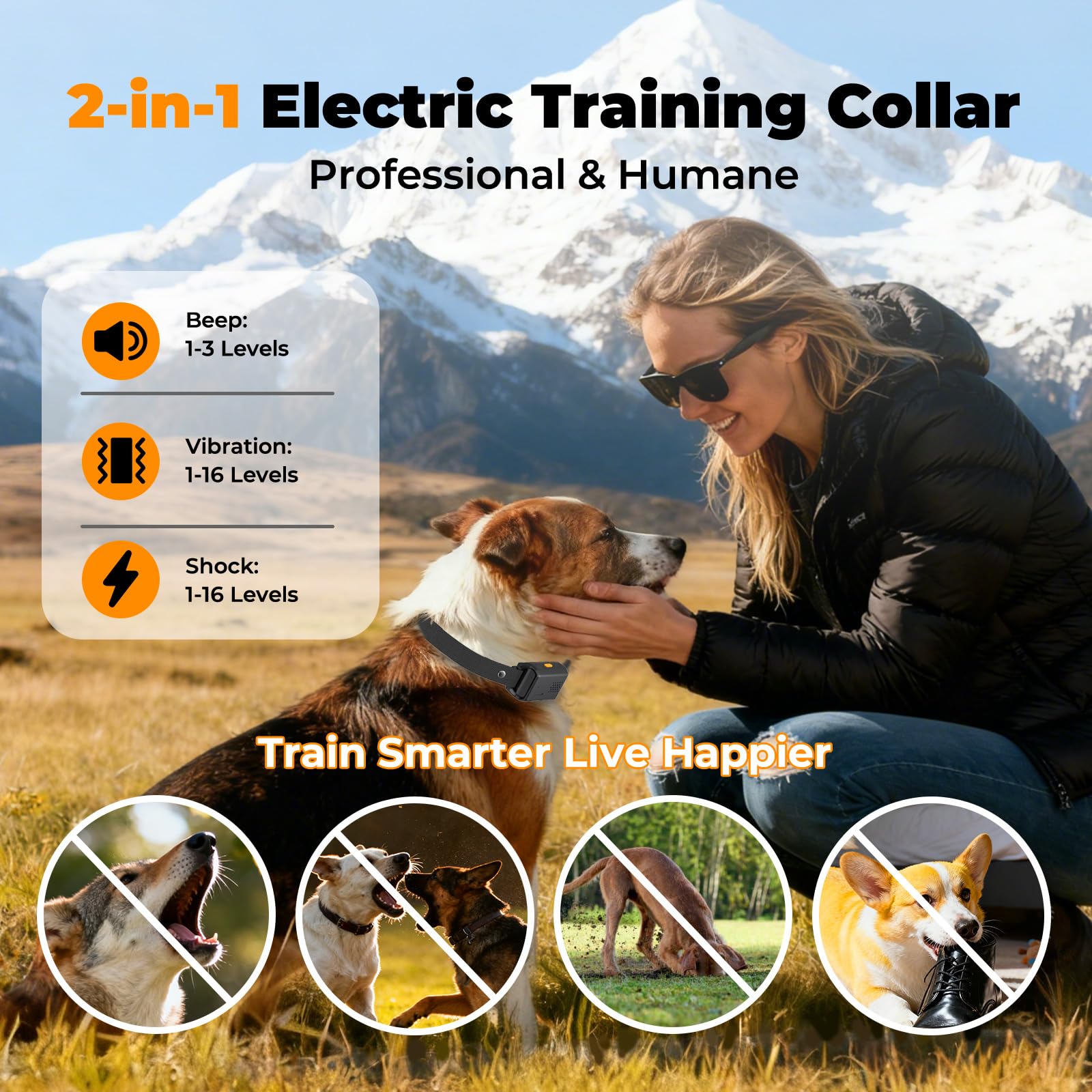 YOGAL automatic bark mode detects barking to reduce nuisance