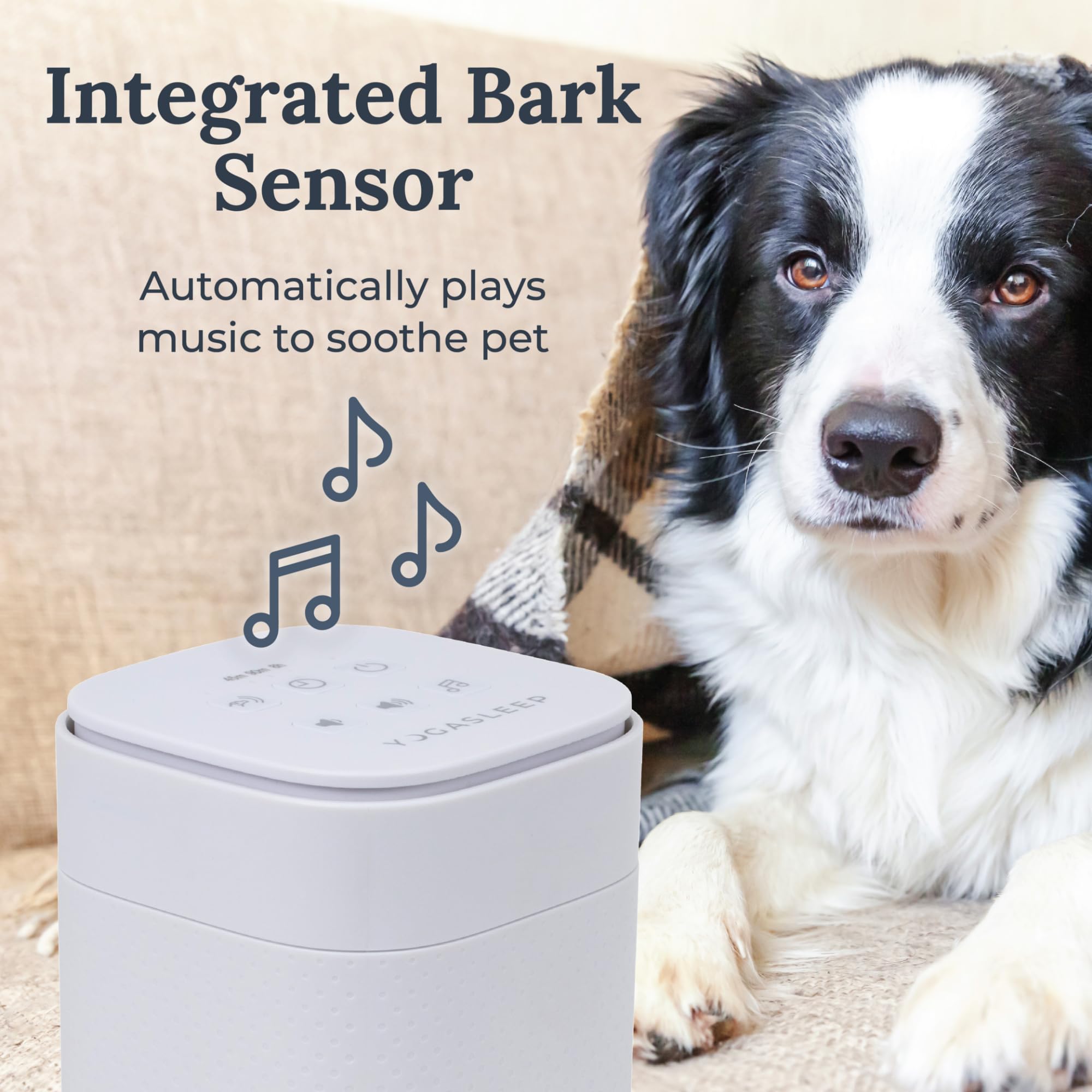 Yogasleep Pawzz crate-travel-use helps pets stay calm on the road.