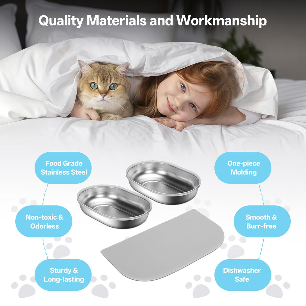 YOIHABV silicone feeder mat—catches spills and keeps feeding area clean.