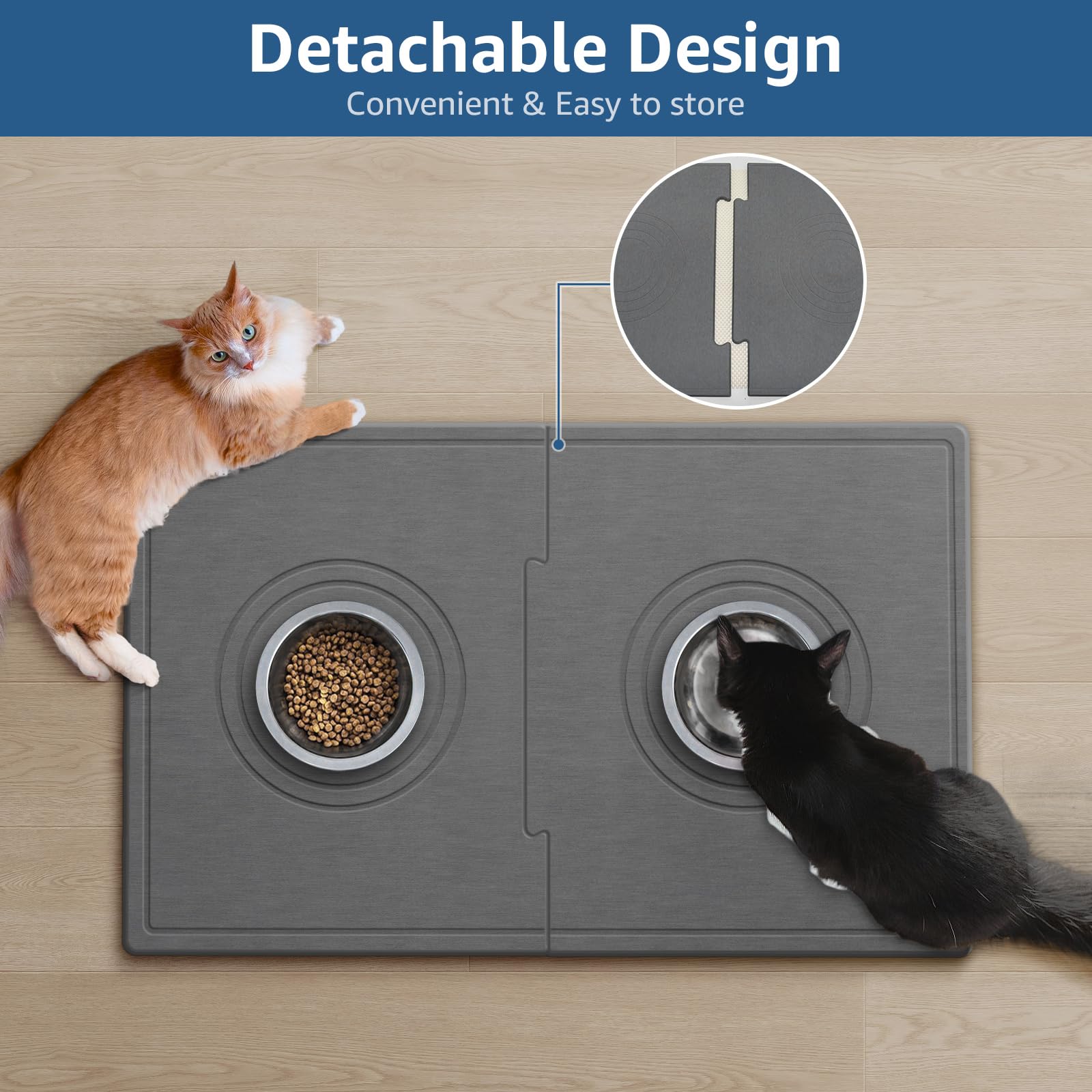 Yolife easy-clean stone mat simplifies upkeep and reduces odors