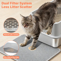 Yollber durable stainless steel resists odors and rust for long-lasting use