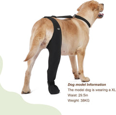 Yoneba recovery sleeve leg right XL secure fit for paw protection