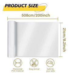 Yongjoy adhesive tape cut-to-fit for easy installation.