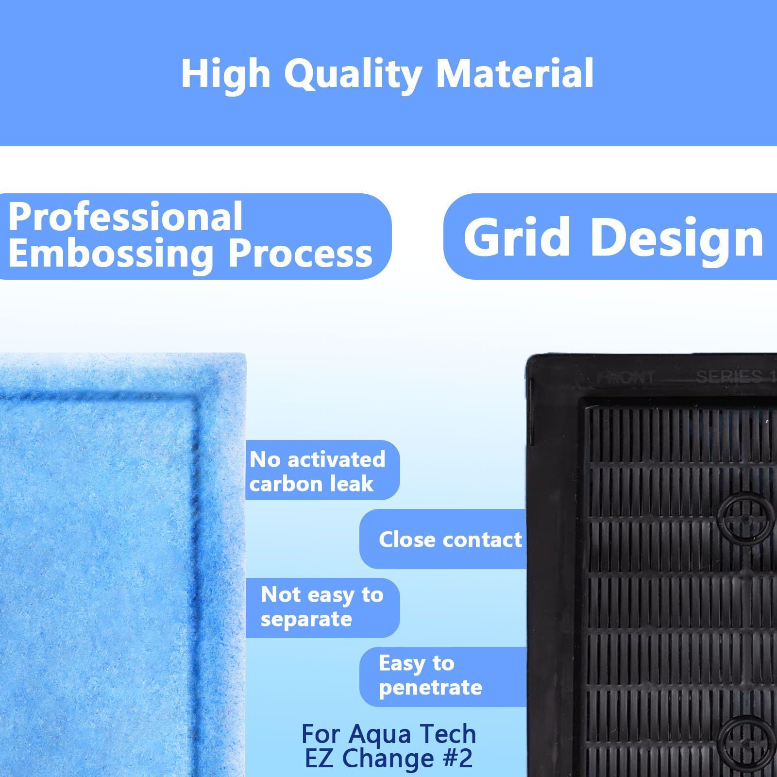 Designed for 10-20 gallon filters with EZ-Change compatibility.
