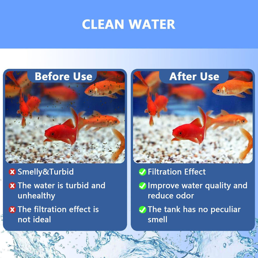 Washable and reusable Yonice cartridge supports cost-effective tank upkeep.
