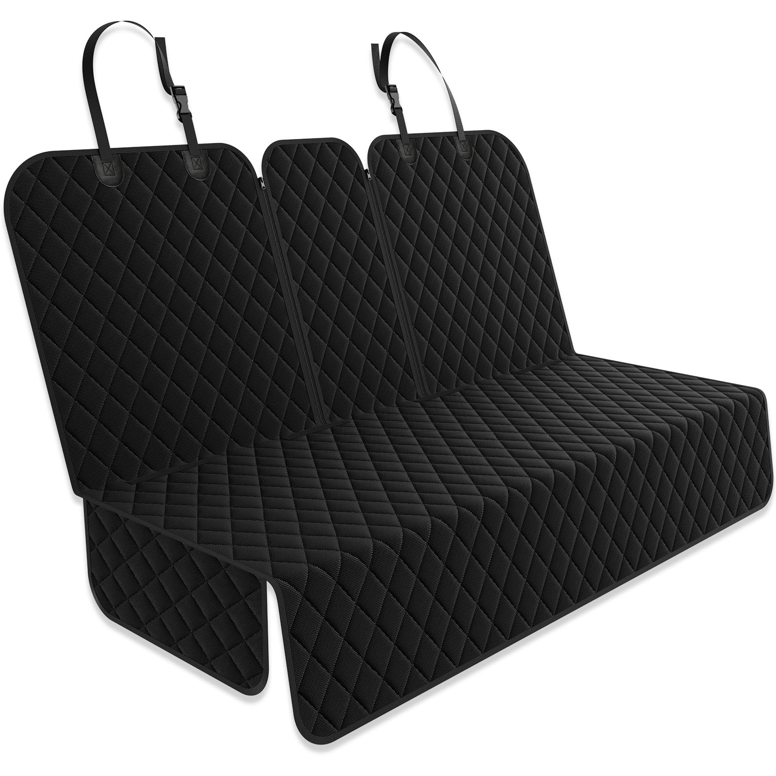 Yonktoo dog car seat cover back seat 53-inch wide with waterproof protection