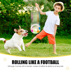 YOOGAO Pet dog toy ball floats for water games and pool fetch.
