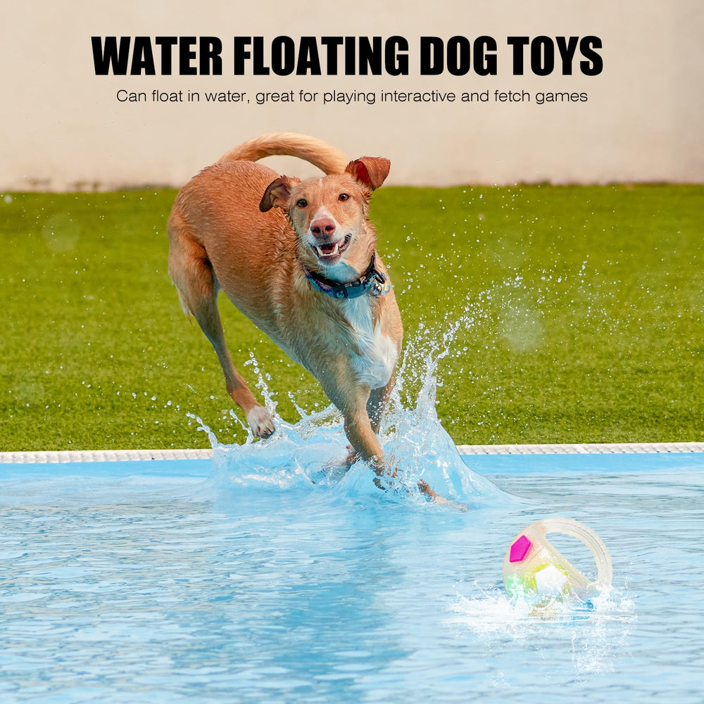 YOOGAO Pet dog toy ball supports retriever-style fetch and training.