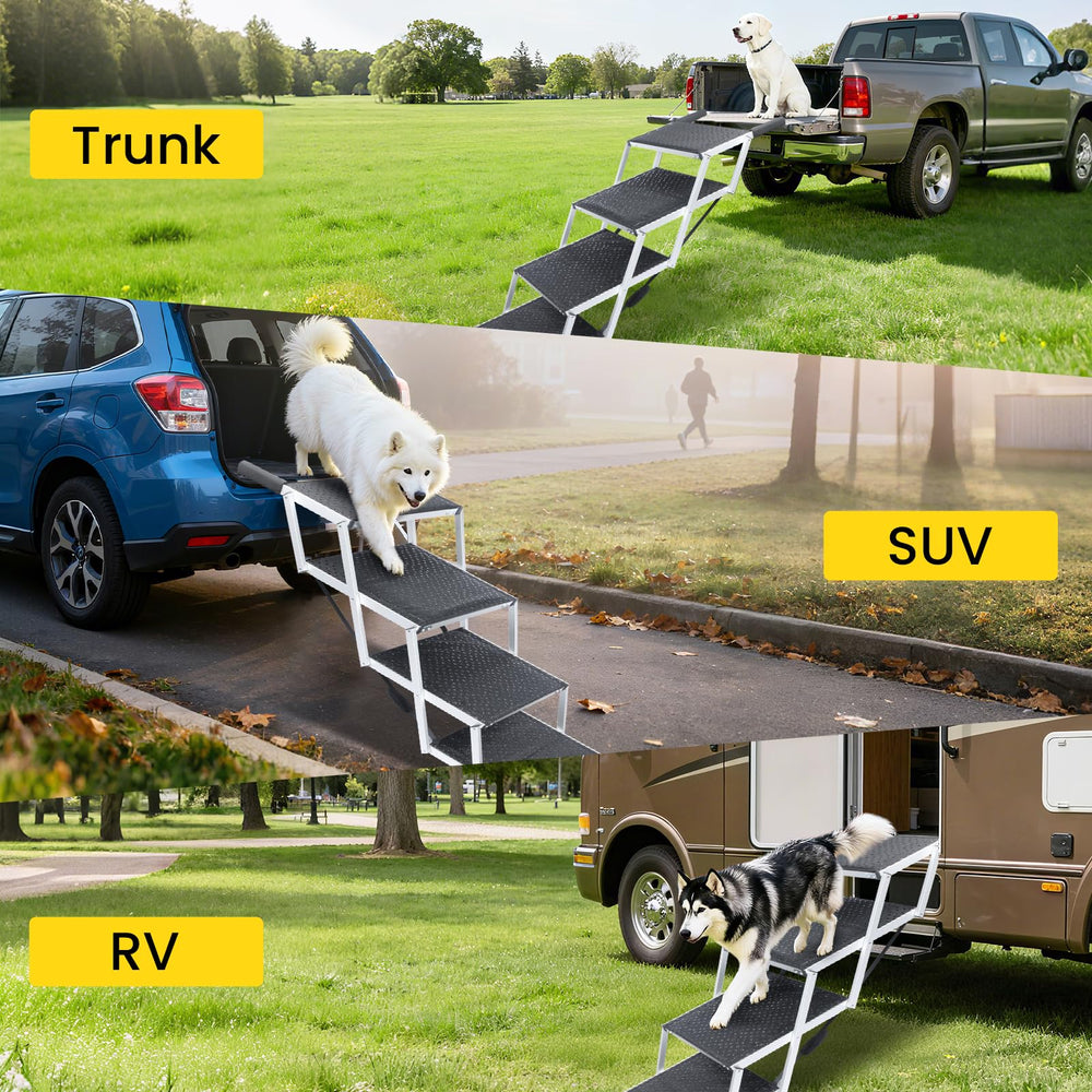 YOOKESEN folded-compact storage demonstrates easy trunk fit.