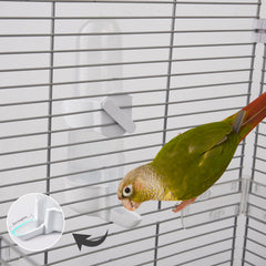 YOOSO WING easy-installation design secures to any cage.