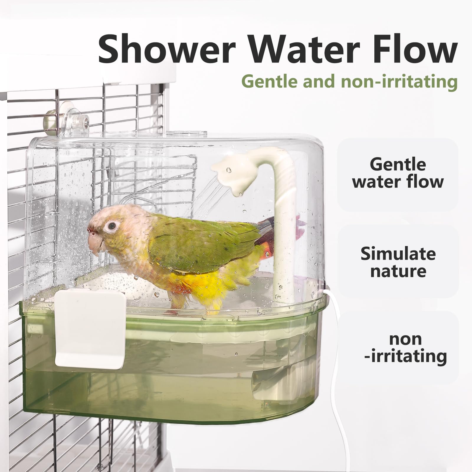 YOOSO WING four-layer filtration keeps water clean between fills.